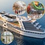 Casi 1.6 kilómetros de largo, 30 cubiertas de altura y un estadio para 15 mil personas dentro de un barco que daría la vuelta al mundo con 80 mil habitantes a bordo: así es el proyecto de la primera ciudad flotante permanente del planeta
