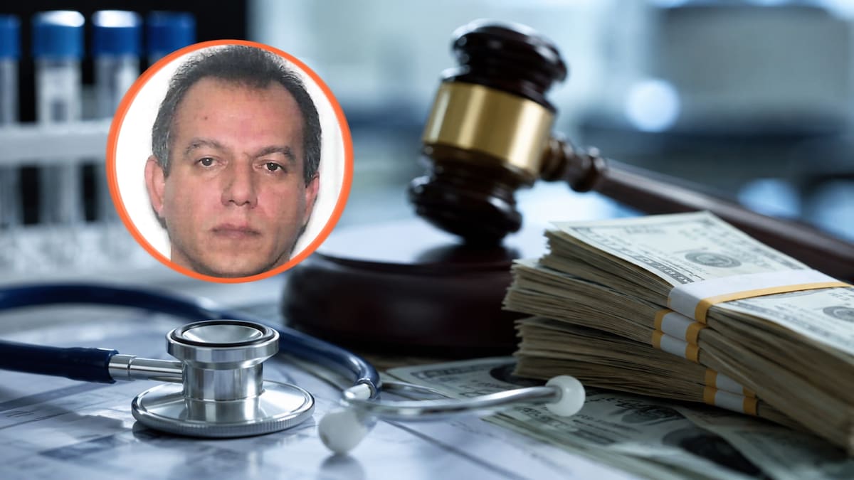 El acusado fue trasladado a EEUU para enfrentar cargos por un esquema que habría facturado 547 millones de dólares a Medicare. (FBI)
