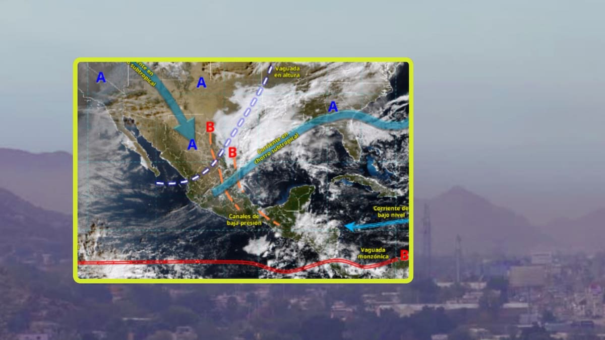 Frente frío ‘congelará’ estas ciudades viernes y sábado; habrá lluvias y vientos intensos de hasta 80 km/h en algunas zonas
