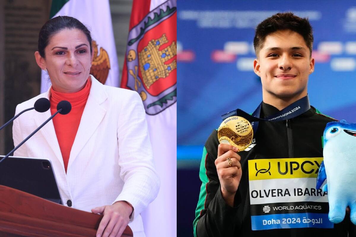 “Nada más me falta la beca y estamos completos”: Osmar Olvera manda mensaje a Ana Guevara tras ganar oro en Qatar