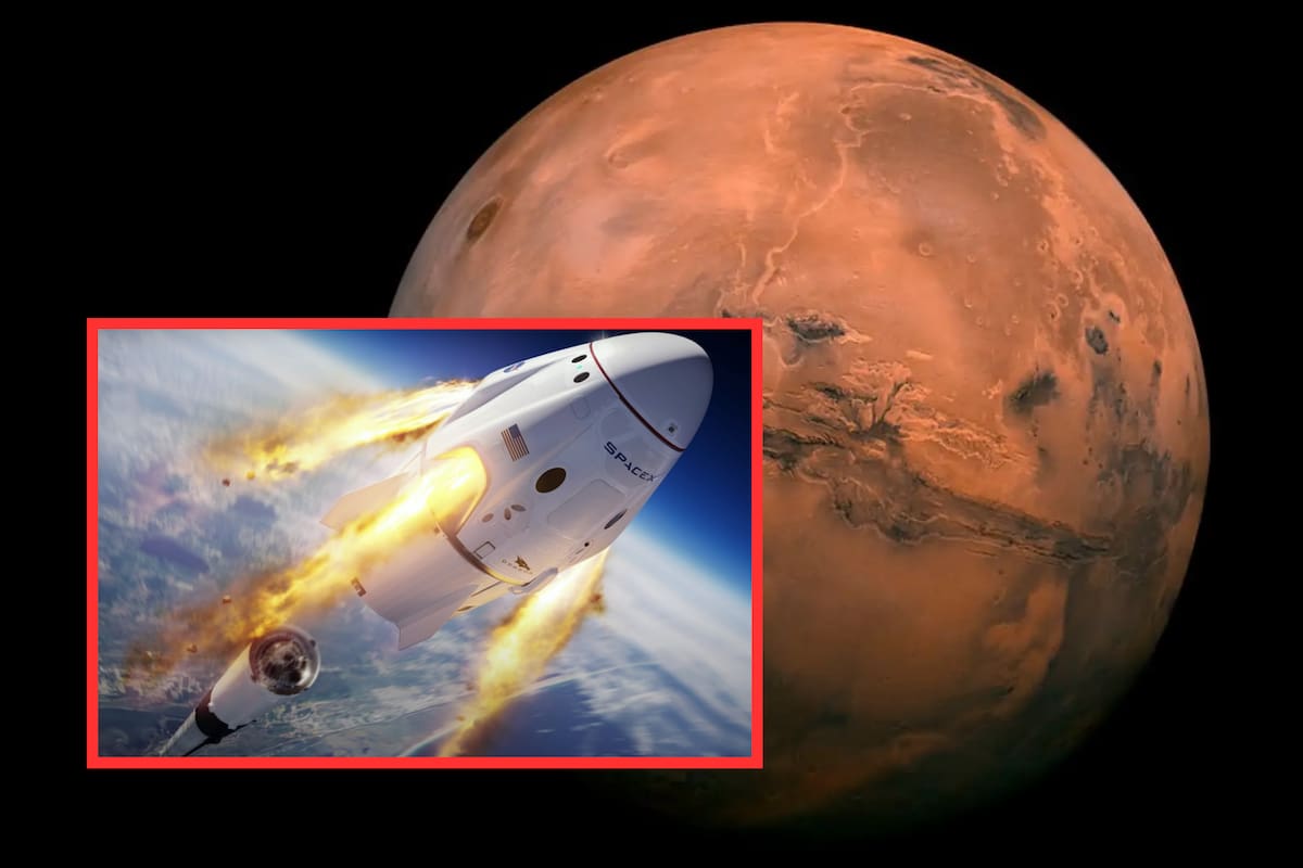Las primeras naves espaciales a Marte se lanzarán dentro de dos años