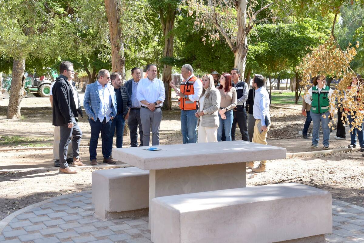 Hermosillo: Supervisa Antonio Astiazarán avance de remodelación del Parque Madero