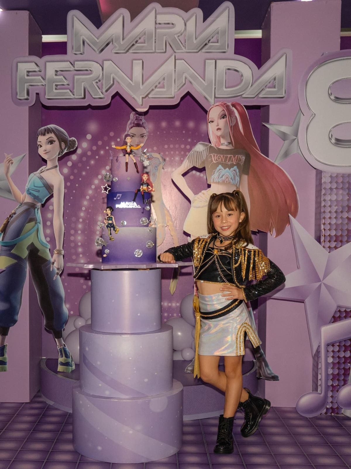 María Fernanda, la hija del 'Canelo', celebra su cumpleaños con una millonaria fiesta con temática de 'K-Pop Demon Hunters' | Foto: IG (@fernandagmtz)