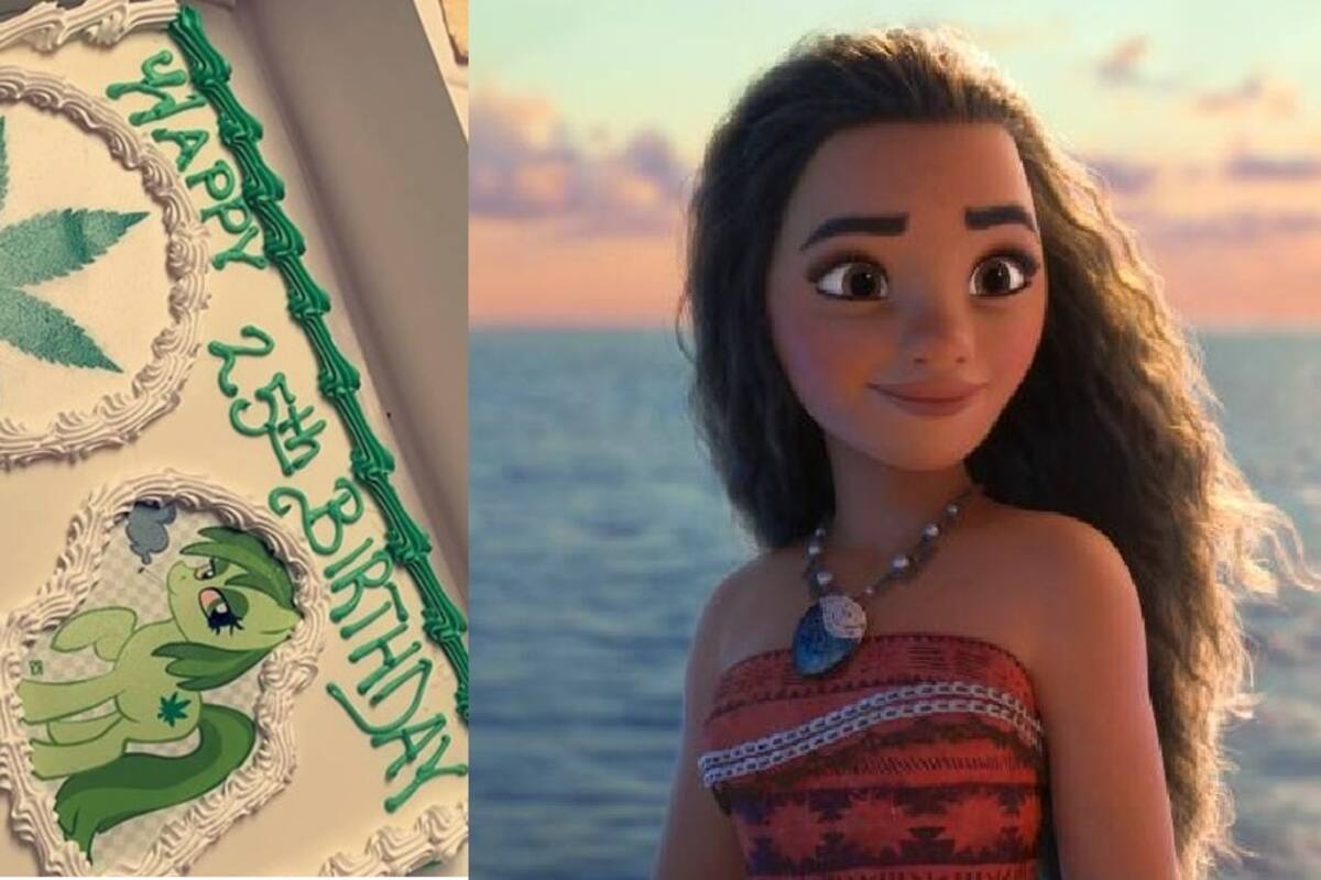 Ordena pastel de Moana y recibe pastel de mariguana