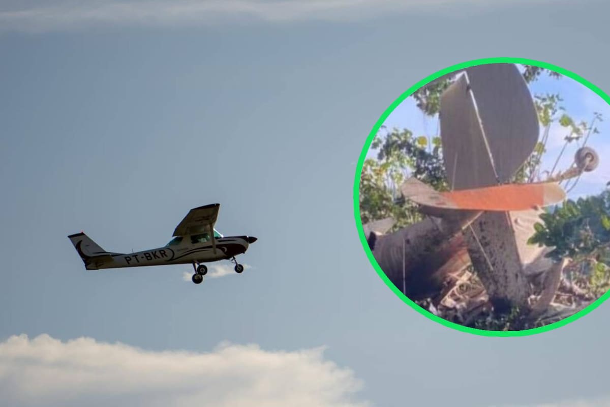 Un fallecido tras caer avioneta fumigadora en Chiapas en terrenos de una secundaria