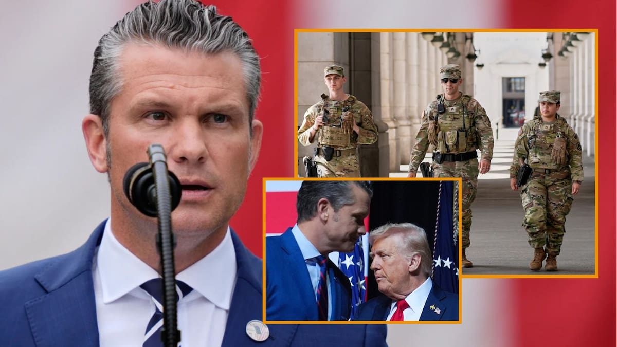 Ya no más “generales y almirantes gordos” en El Pentágono: Pete Hegseth cambiará el sistema mientras Trump lo respalda y promete más despidos de militares