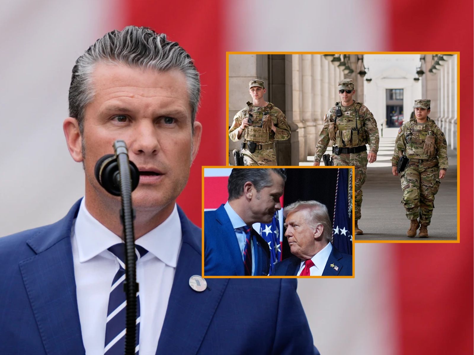 Ya no más “generales y almirantes gordos” en El Pentágono: Pete Hegseth cambiará el sistema mientras Trump lo respalda y promete más despidos de militares
