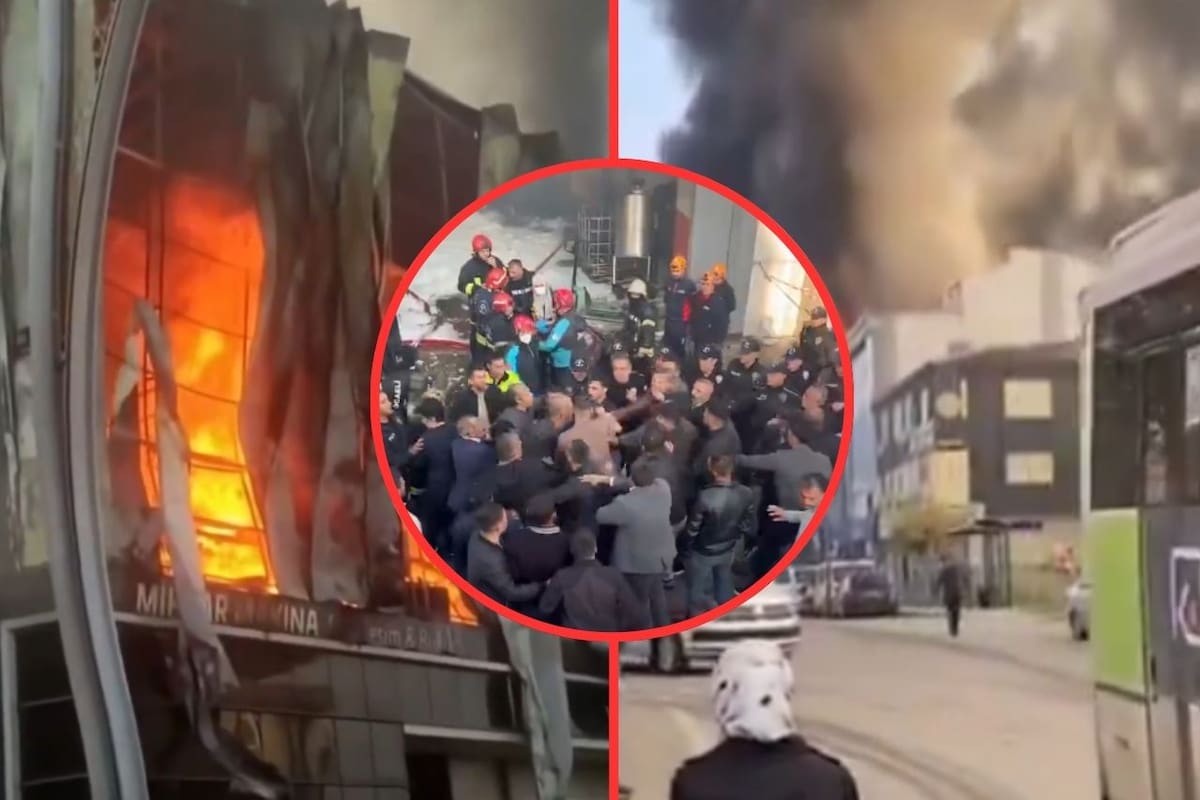 Incendio en almacén de perfumes deja seis fallecidos en el noroeste de Turquía; hay tres detenidos