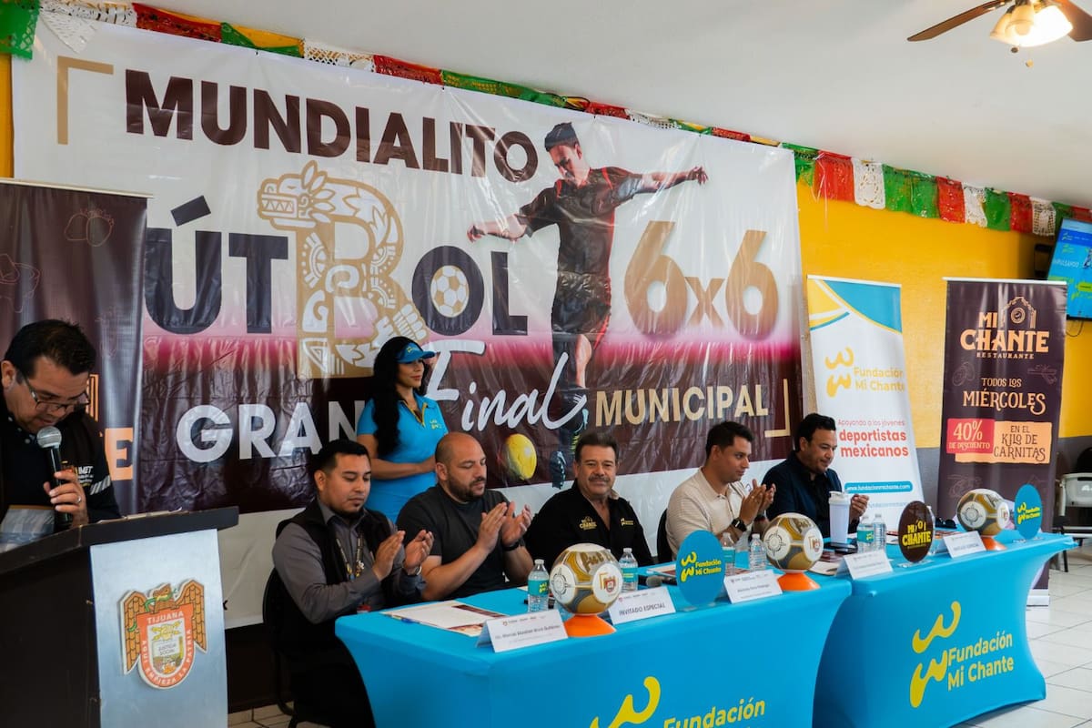 IMDET pone en marcha el “Mundialito 6x6” en comunidades de Tijuana