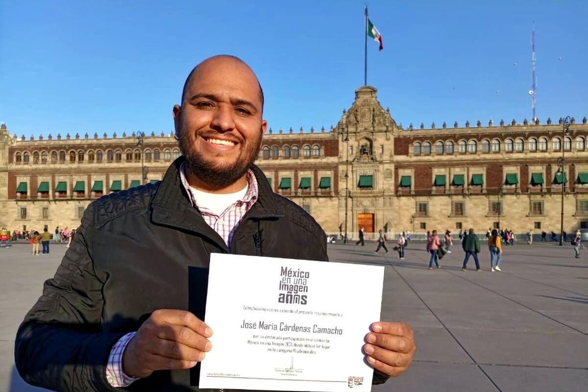 Gana José María Cárdenas concurso nacional de fotografía