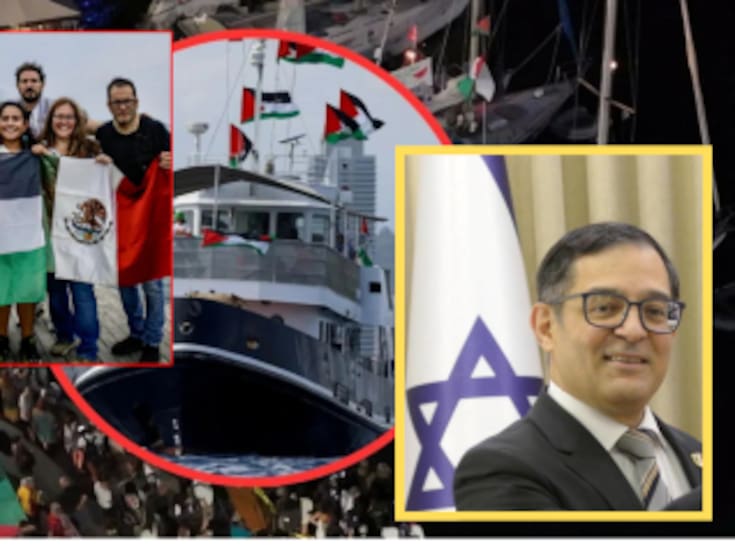 Embajador de México en Israel se reúne con los seis connacionales interceptados en la flotilla Sumud y reitera el compromiso de garantizar su retorno seguro