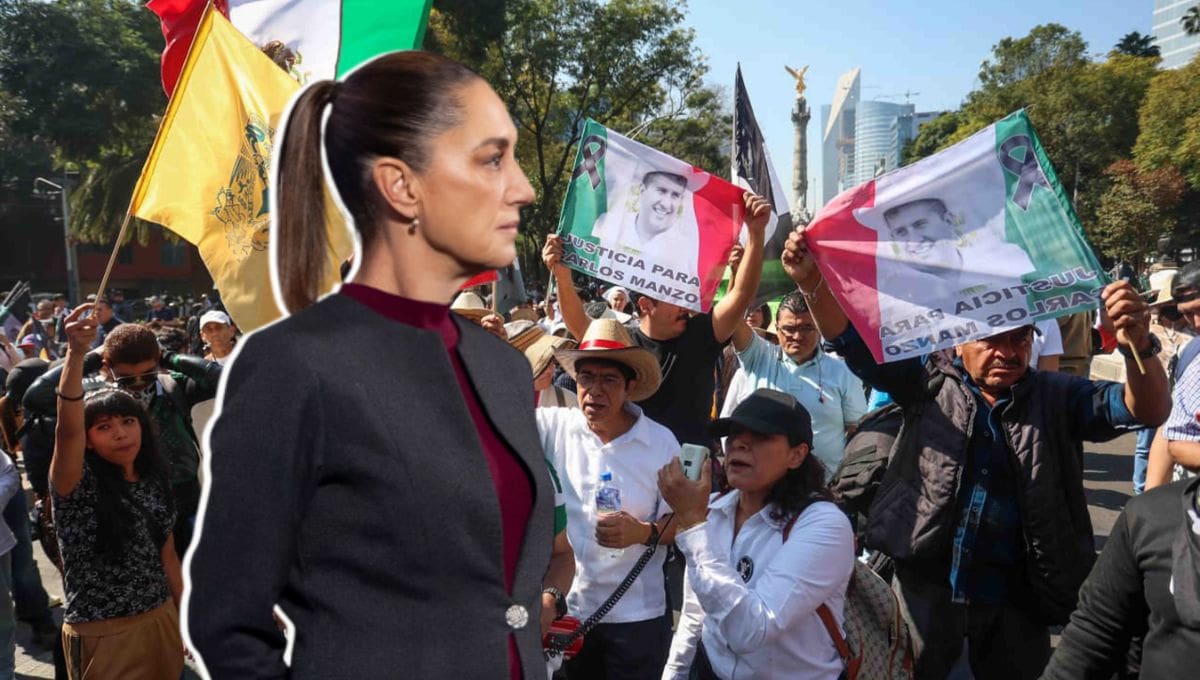 La presidenta Claudia Sheinbaum atribuyó la baja asistencia a la marcha del 20 de noviembre a la información circulante y a los convocantes.