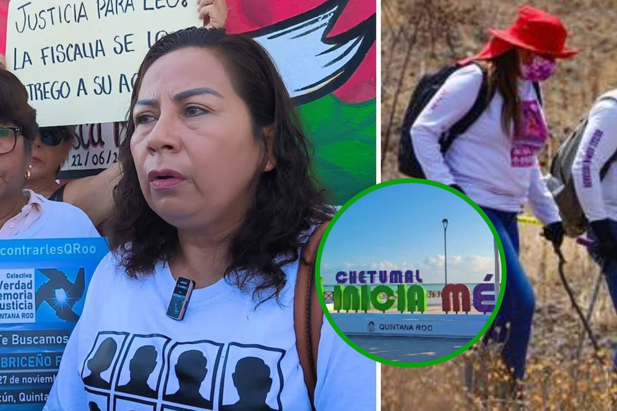 Policías hieren a 10 madres buscadoras durante protesta en Chetumal