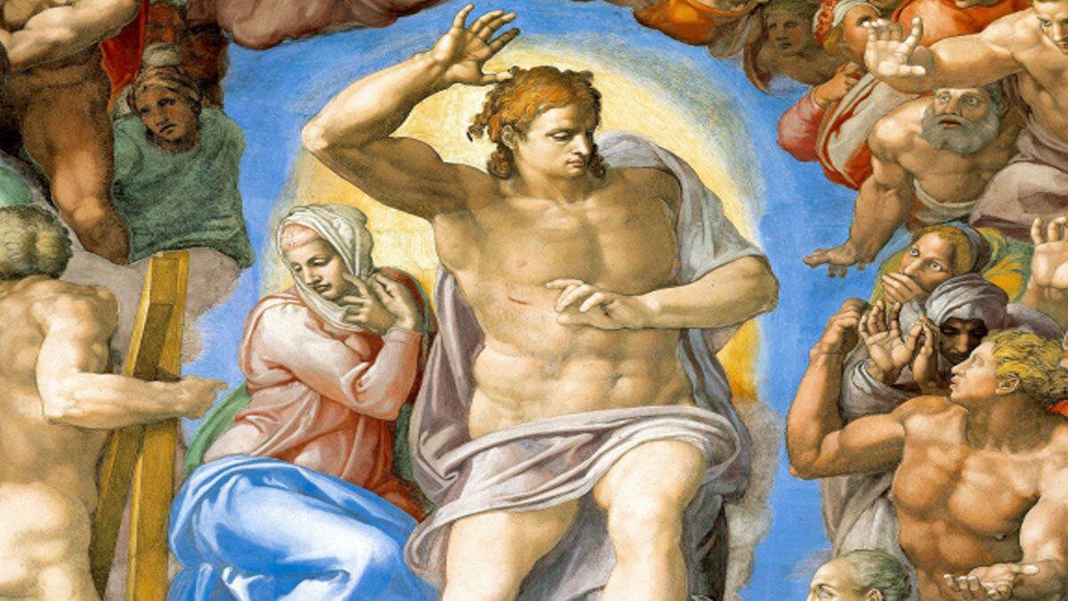 Cristo en El Juicio Final.