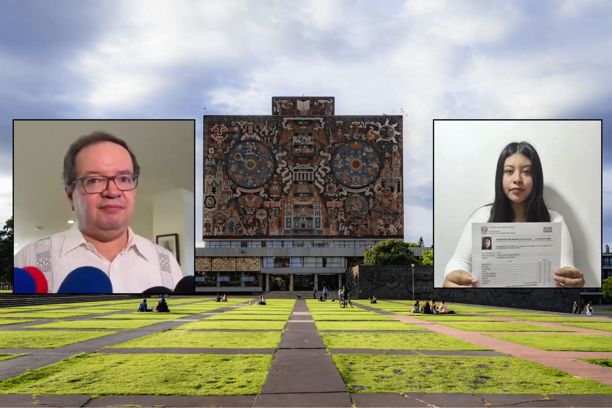 Brisa García obtuvo 120 aciertos en el examen de la UNAM, pero su prueba fue invalidada; Rectoría revisará su caso tras impedirle presentar el examen de control