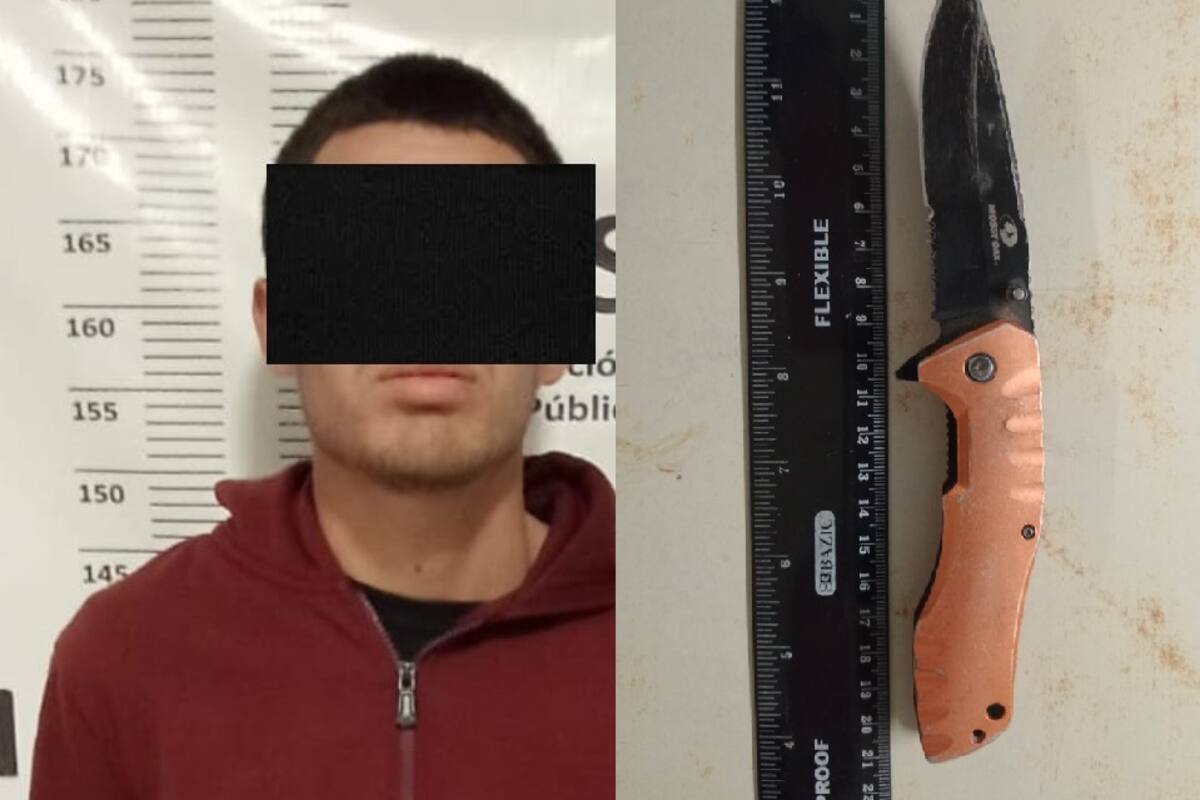 Sujeto con arma prohibida es detenido; lo vinculan a robos violentos en Oxxos