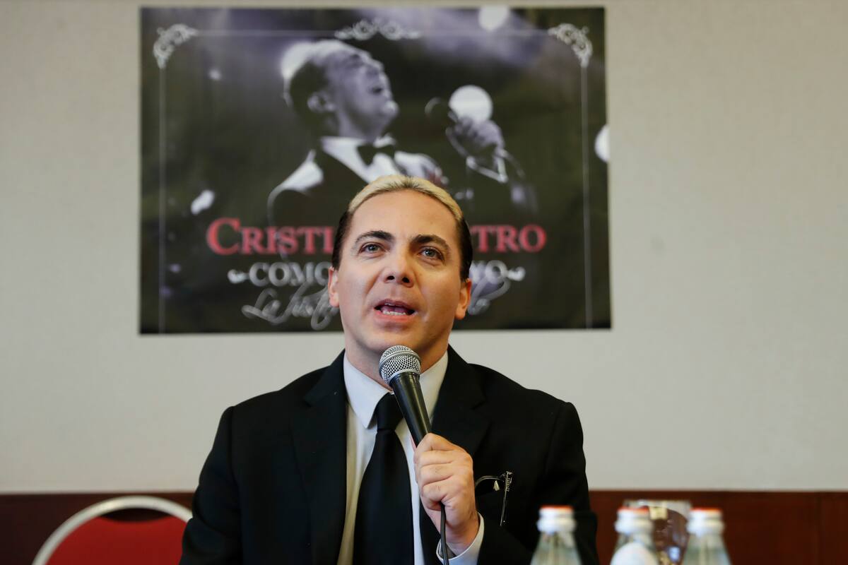 Cristian Castro se confiesa ante la prensa: "me gusta perder el control"