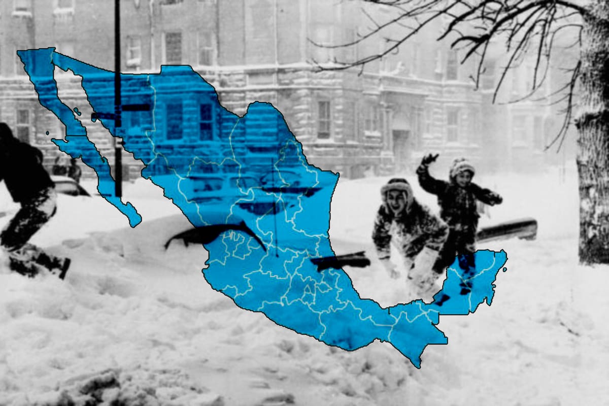 Mientras México afronta el frente frío 24 llegará la nieve en estados del Norte del País