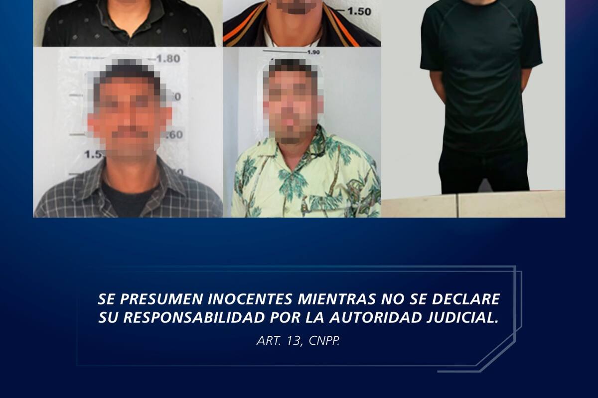 Arresta PEP a dos sujetos armados y a tres con droga en Ensenada