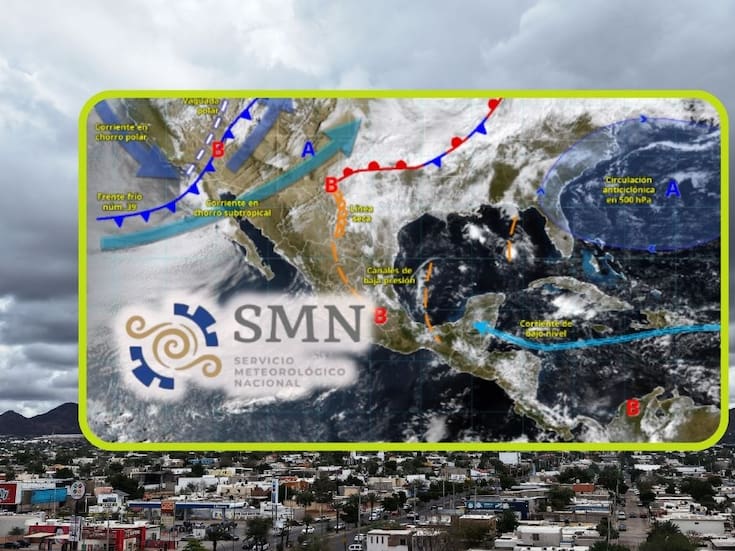 Frente frío 39 y su nueva masa polar “congelarán” estas ciudades este domingo con lluvias fuertes, rachas de hasta 90 km/h y posibles nevadas al Norte, mientras persiste el calor de hasta 45 °C en el Sur