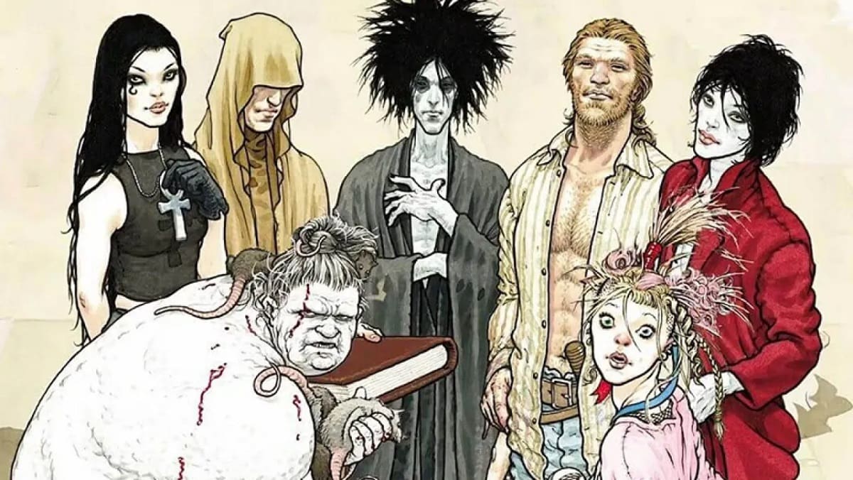 Familia Endless en los cómics de "The Sandman"