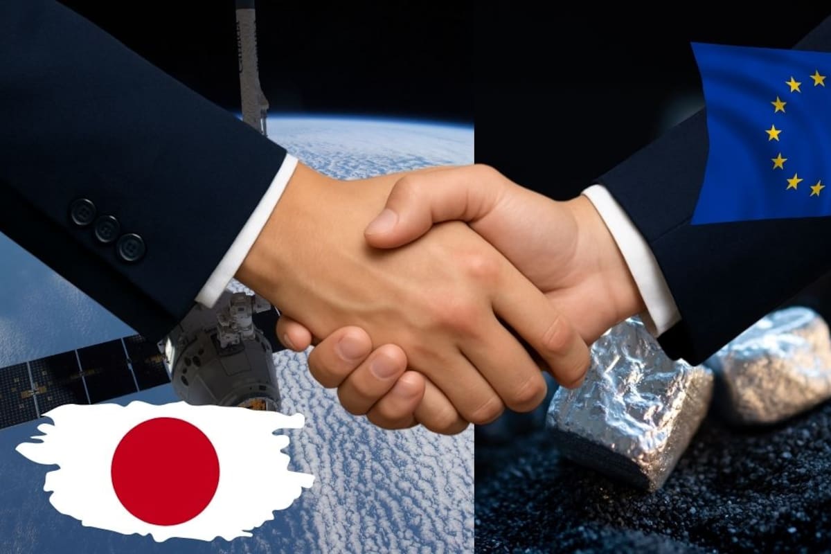 Japón y la Unión Europea sellan alianza estratégica para enfrentar a China y EEUU en tierras raras y tecnología espacial