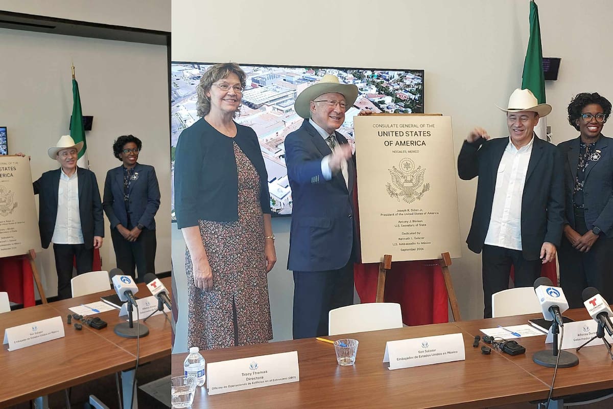 Durazo y Salazar impulsan vías ferroviarias y modernización en Nogales