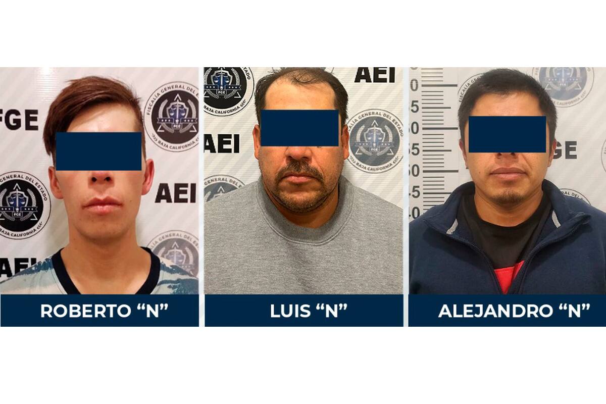 Capturan en Tijuana a tres hombres buscados por diversos delitos