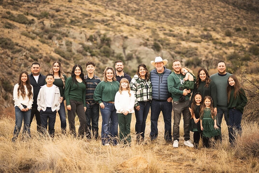 La familia Gaethje Espinoza. (Foto: @justin_gaethje)