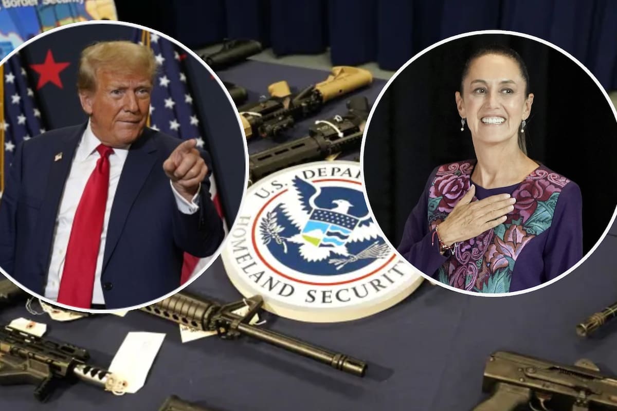 Trump le hace caso a Sheinbaum y endurece medidas contra armas, esto se sabe