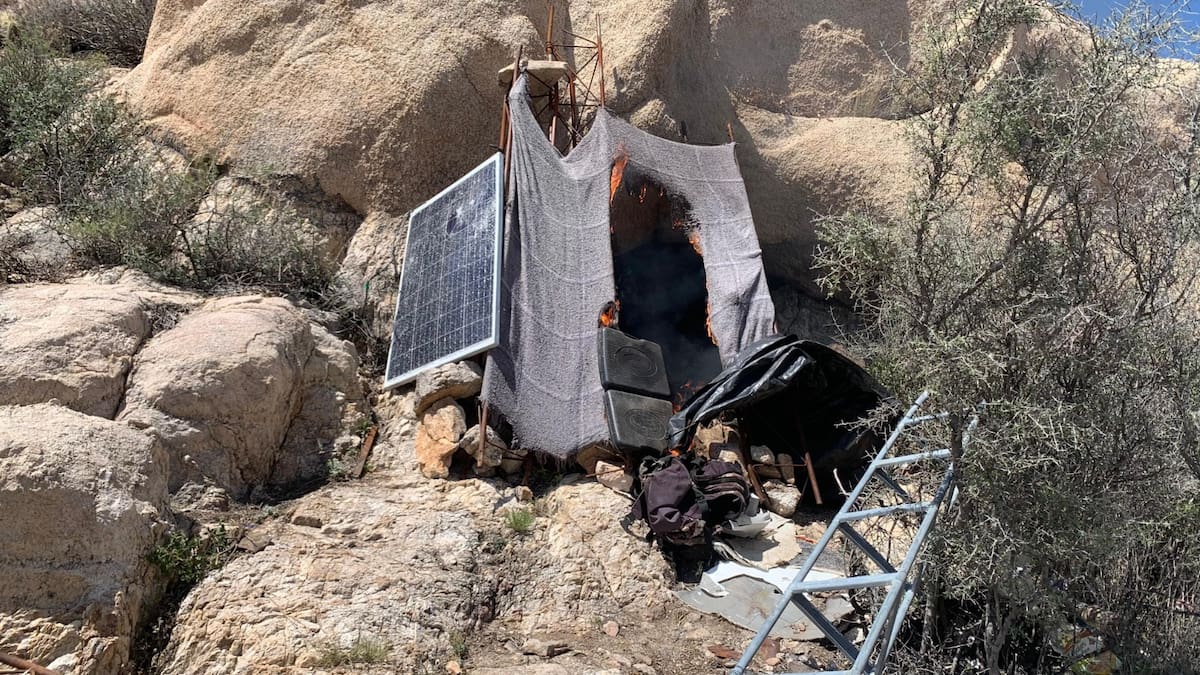 La coordinación entre PESP y Sedena permitió localizar y eliminar estructuras utilizadas para “halconeo” en zonas serranas.