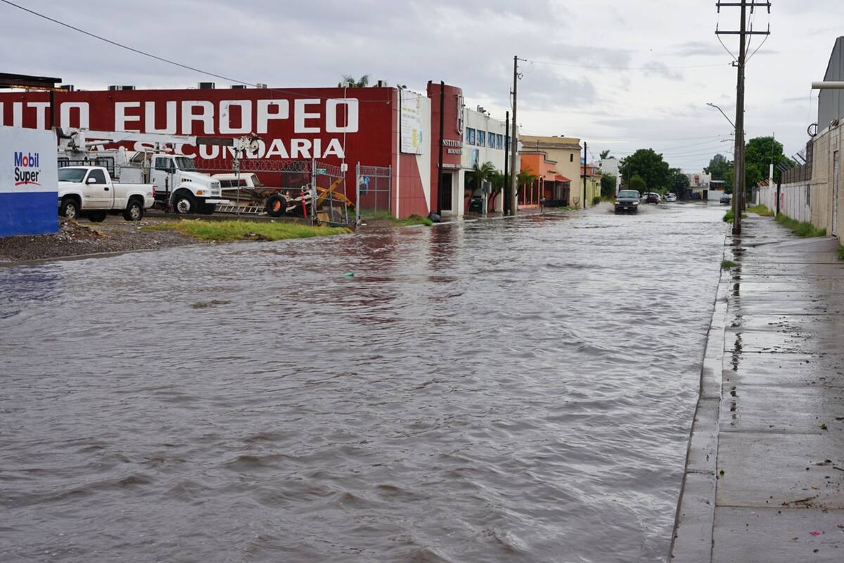 Los acumulados que dejaron las lluvias en Sonora; prevén precipitaciones para el viernes