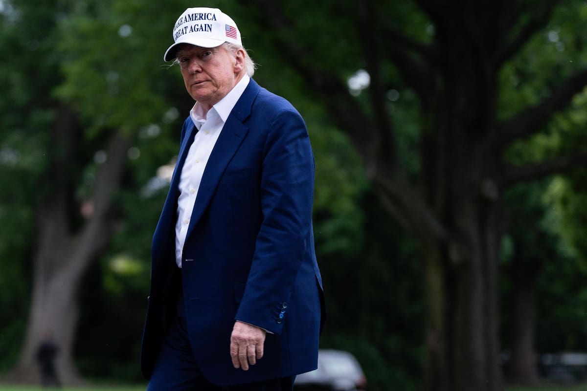 WASHINGTON, 25/05/2025.- El presidente Donald Trump en una fotografía de archivo. | Crédito: EFE/EPA/TIERNEY L CROSS / POOL