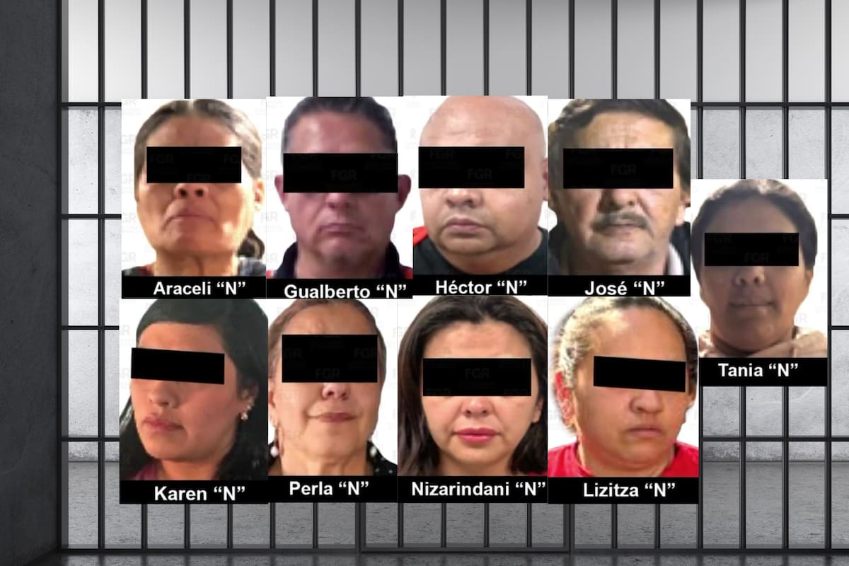 FGR logra vincular a proceso a nueve integrantes de la red “Los Petrofactureros” acusados de delincuencia organizada y lavado de dinero