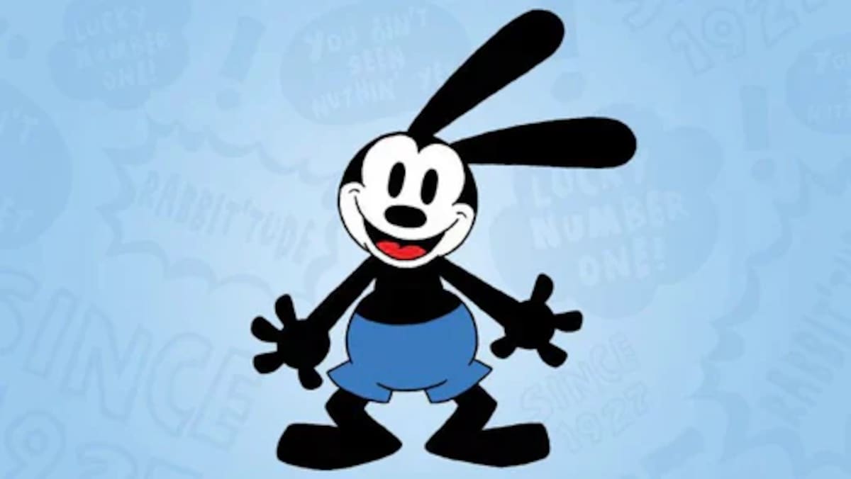 Oswald, el conejo afortunado fue el primer personaje creado por Walt Disney.