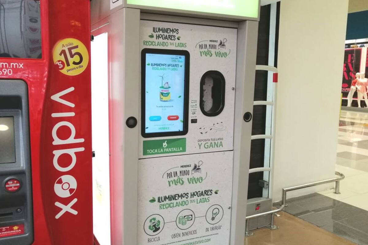 Llegan a Tijuana máquinas para reciclar latas