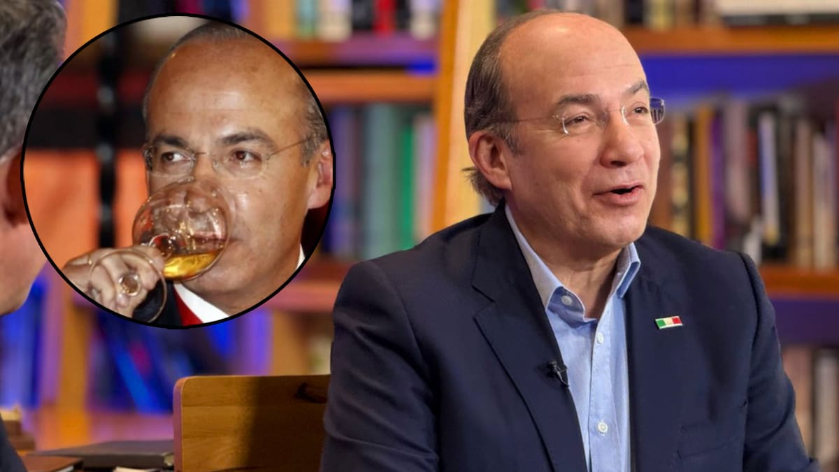 Calderón niega rumores de alcoholismo y señala al periodista que lo calumnió. FOTO: Especial