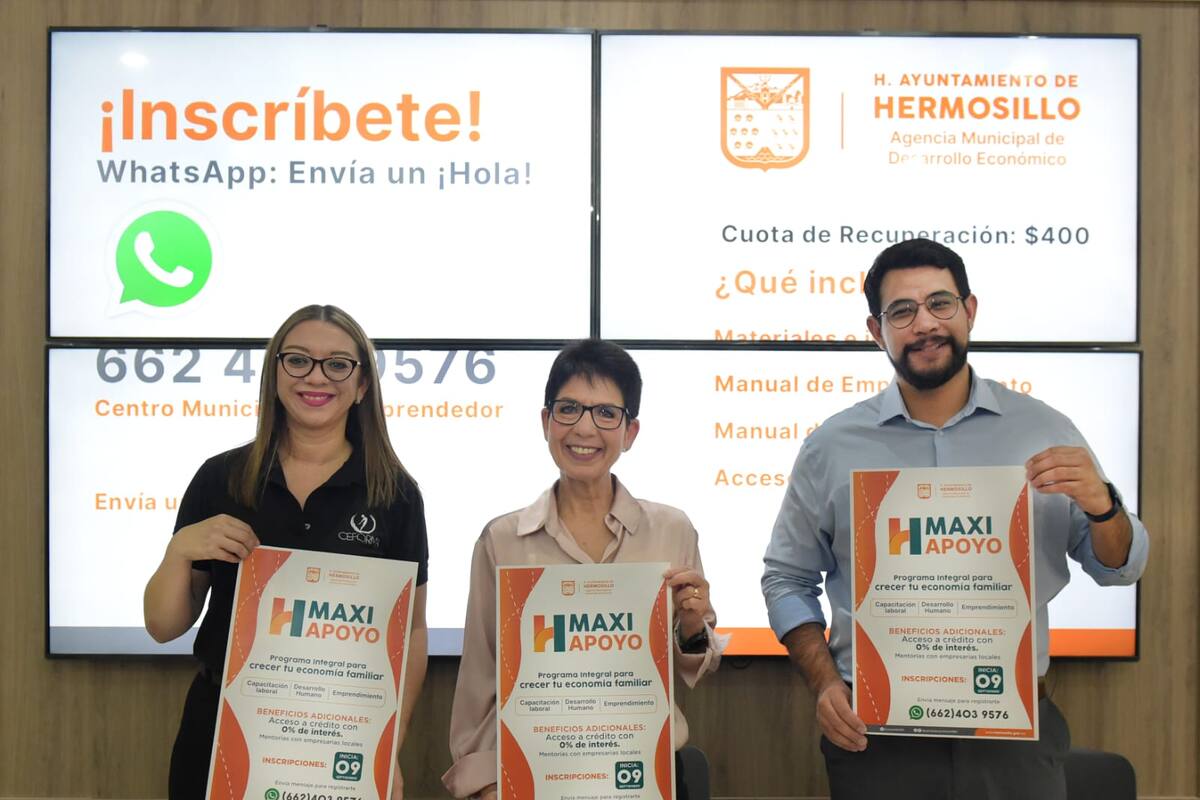 Invitan a participar en programa Maxi Apoyo