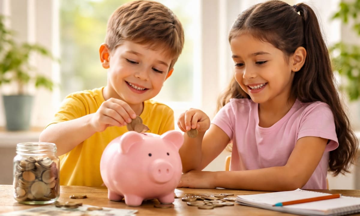 Según cifras del Inegi, hablar sobre finanzas personales desde la infancia, contribuye a que en la edad adulta las personas tomen mejores decisiones financieras. | Foto: Imagen generada con IA