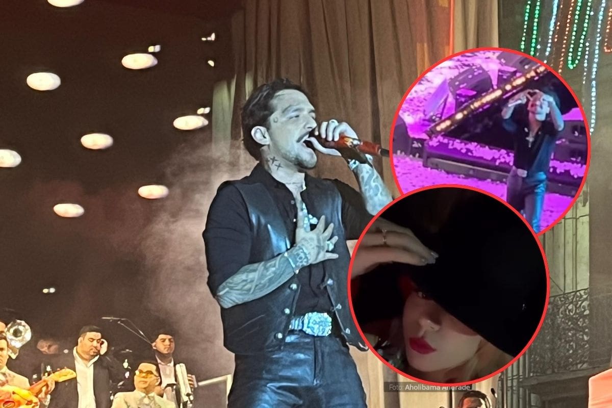 Video de fanática expone supuesto coqueteo de Christian Nodal en pleno concierto en Morelia