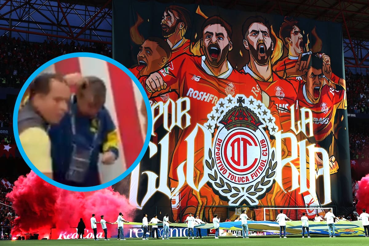 Emilio Azcárraga, dueño del América, termina bañado de cerveza por la afición del Toluca y ve frustrado el sueño del tetracampeonato