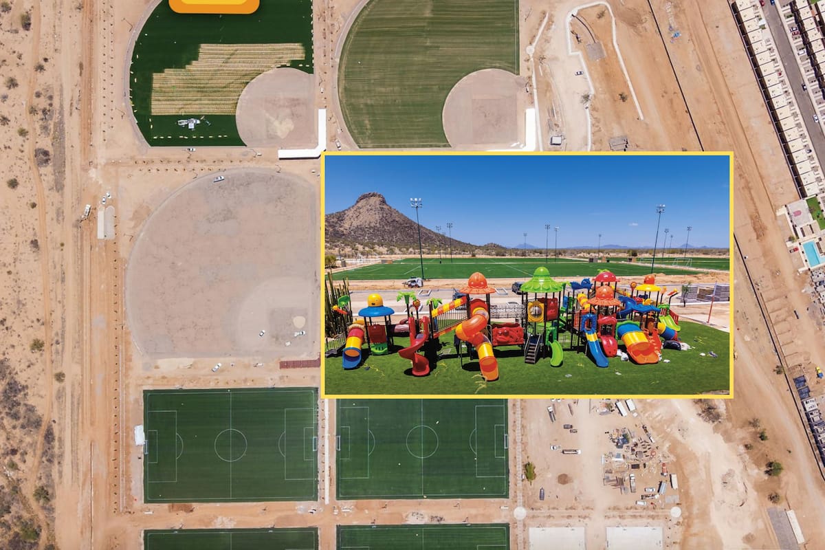 Cárcamo Norte lleva 75% de avance: familias de 212 colonias tendrán nuevo espacio deportivo en Hermosillo