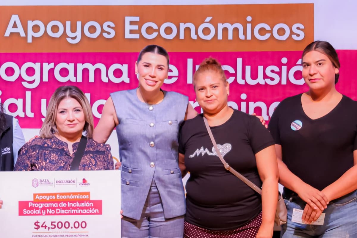 Despliega Gobierno de Baja California apoyo directo a grupos de atención prioritaria