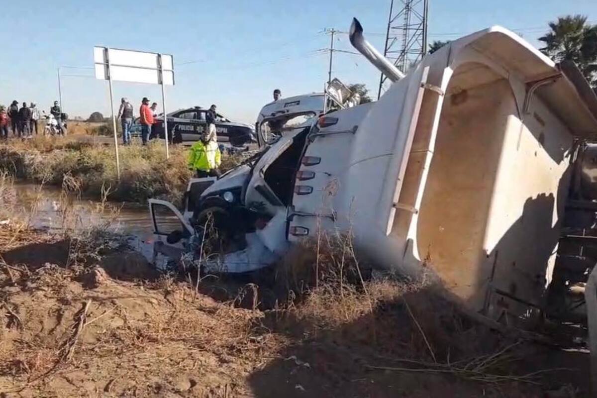 Accidente en el Valle del Yaqui deja 4 muertos y 4 lesionados