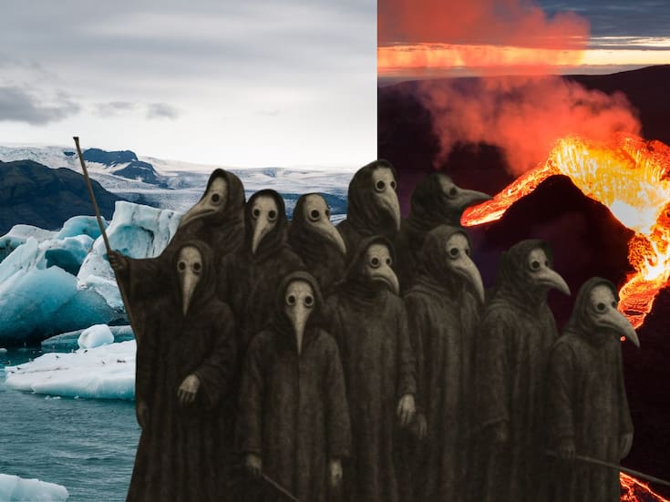 Cómo un cambio climático medieval y una erupción volcánica desataron la Peste Negra en Europa