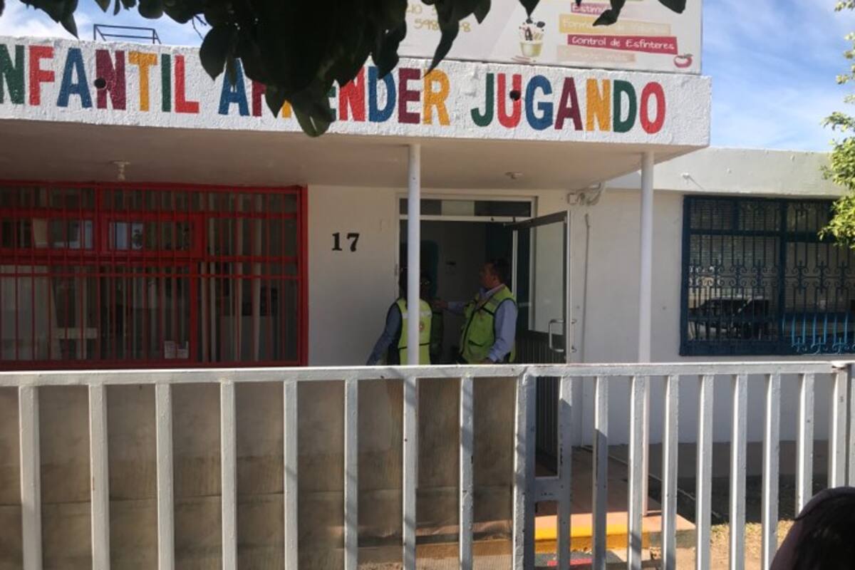Se registra conato de incendio en guardería