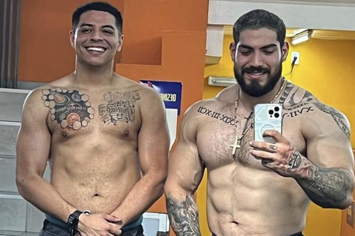 Eduin Caz sigue 'firme' con su meta de lograr un cuerpo atlético