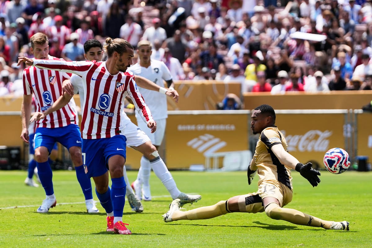 Atlético de Madrid gana al Botafogo pero es eliminado del Mundial de Clubes