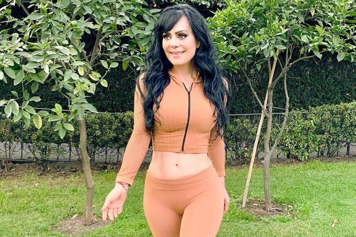 Así luce la cintura de Maribel Guardia a sus 61 años