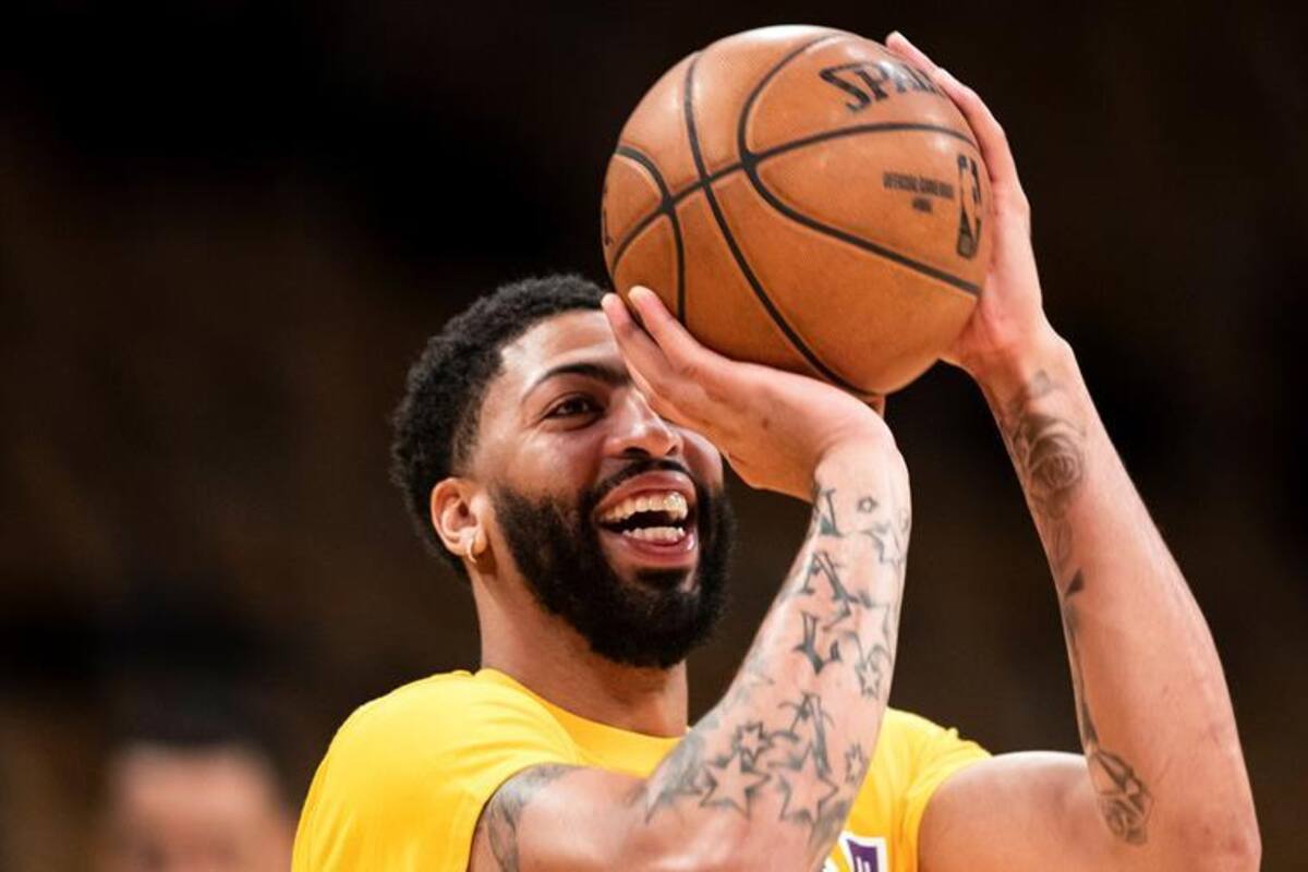 Davis, de Lakers, no utilizará frase de justicia social en la reanudación de la temporada